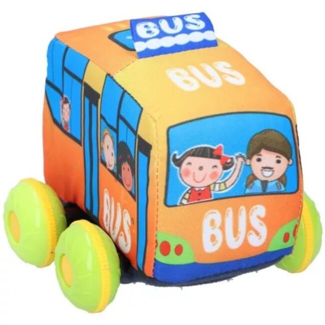 Let's Play - Babyzachte Voertuigen - Schattig Speelgoed - 1 stuk