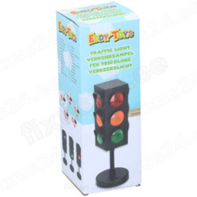 Eddy Toys - Verkeerslicht Speelgoed - Verkeersvoorbereiding - 1 stuk