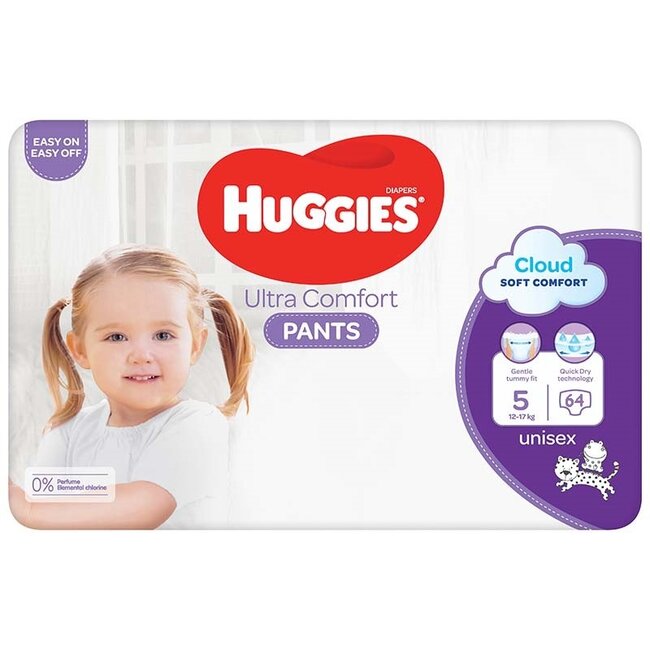 Huggies Huggies - Luierbroekjes - Ultra Comfort - Maat 5 - Mega Pack - 64 stuks - 12/17 KG