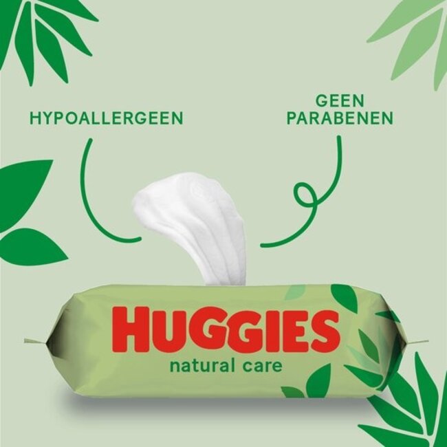 Huggies - Natural Care - Billendoekjes - 1120 babydoekjes - 20 x 56