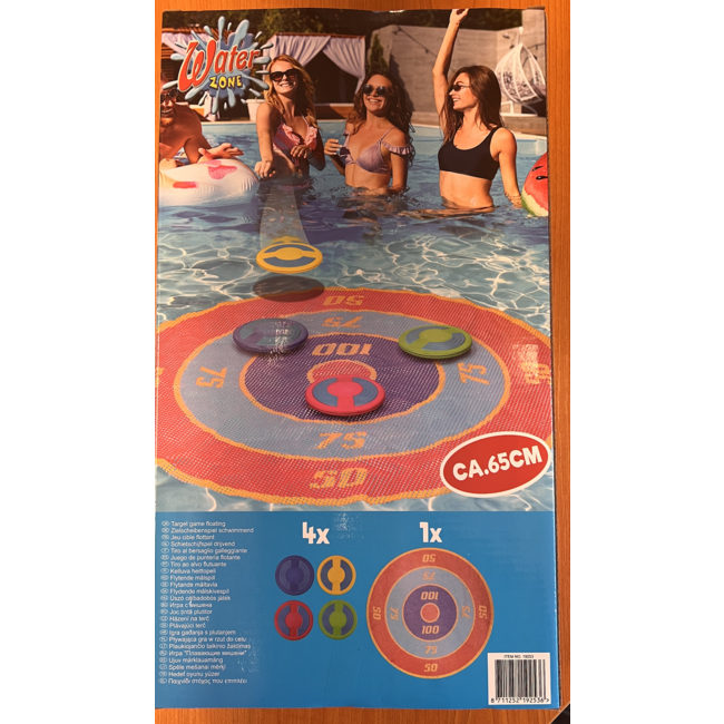 Waterzone - Drijvend Doelspel - Leuk Zwembad Spel - 1 set