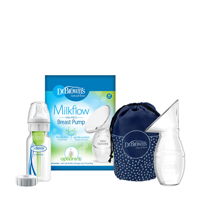 Dr. Browns - Siliconen One-Piece Borstkolf - Innovatief Ontwerp - 1 set