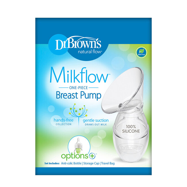 Dr. Browns - Siliconen One-Piece Borstkolf - Innovatief Ontwerp - 1 set