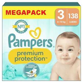 Pampers Pampers - Premium Protection - Maat 3 - Megapack - 138 luiers - 6/10 KG