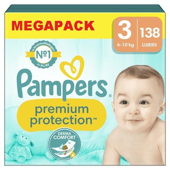 Pampers Pampers - Premium Protection - Maat 3 - Mega Pack - 138 luiers - 6/10 KG