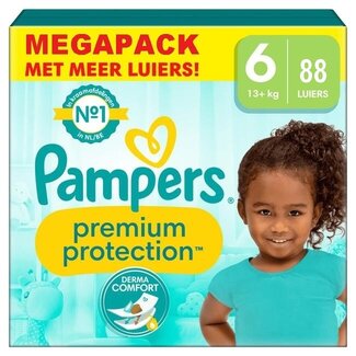 Pampers Pampers - Premium Protection - Maat 6 - Megapack - 88 luiers - 13KG