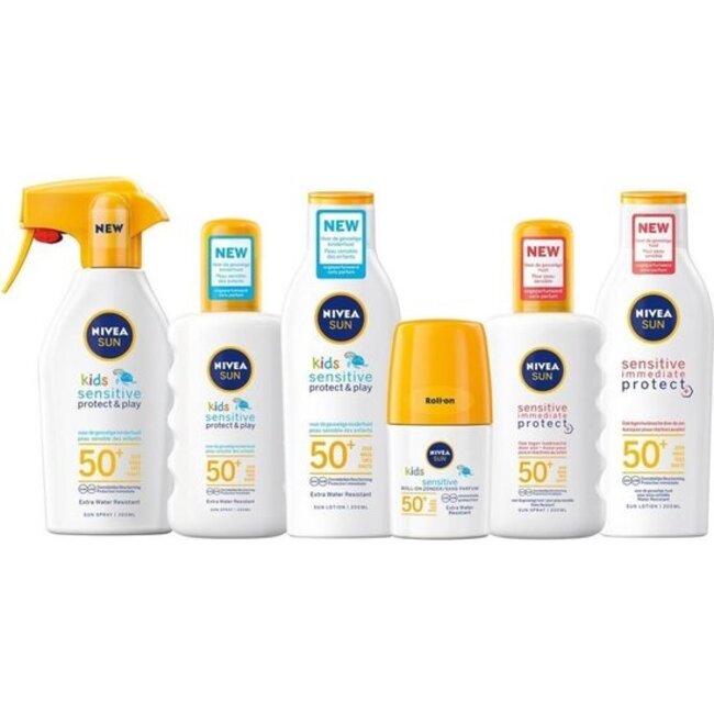 Nivea - Sun Babies & Kids Sensitive Protect SPF50+ - 200 ml