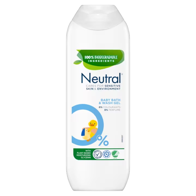 Neutral Neutral Baby Bad- en wasgel - 250 ml