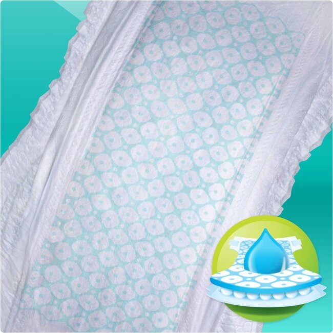Pampers - Active Baby Dry - Maat 3 - Megapack - 104 stuks - 6/10KG