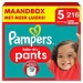 Pampers Pampers - Baby Dry Pants - Maat 5 - Maandbox - 216 stuks - 12/17KG