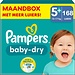 Pampers Pampers - Baby Dry - Maat 5+ - Maandbox - 168 stuks - 12/17KG