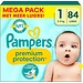 Pampers Pampers - Premium Protection - Maat 1 - Megapack - 84 stuks - 2/5KG