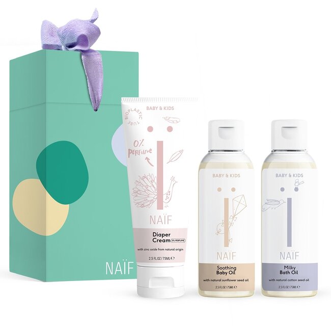 Naïf Naïf - Newborn Essentials Cadeauset - Kraamcadeau