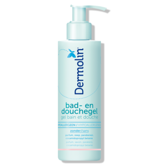 Dermolin Dermolin - Bad- en douchegel - 200ml - Hypoallergeen extra gevoelige huid