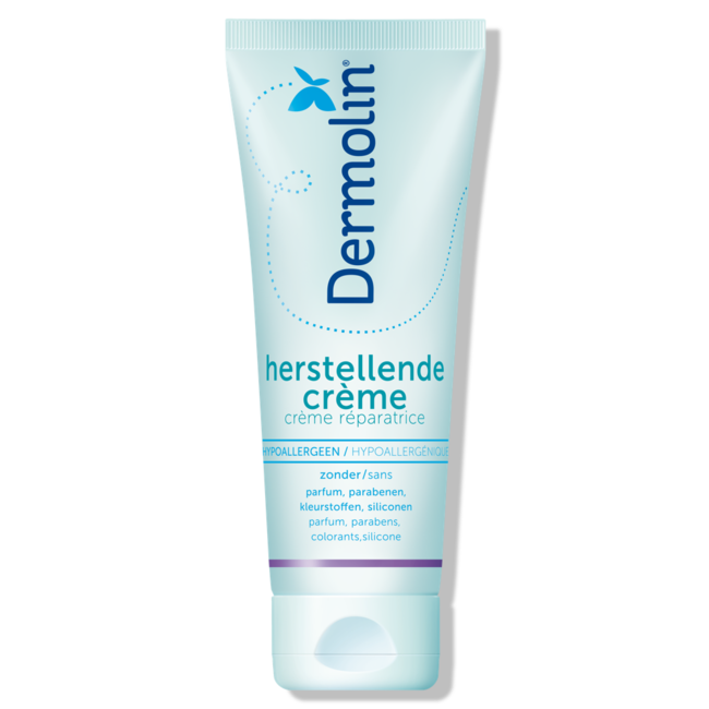 Dermolin - Herstellende Baby Crème - Extra gevoelige huid - 75 ml