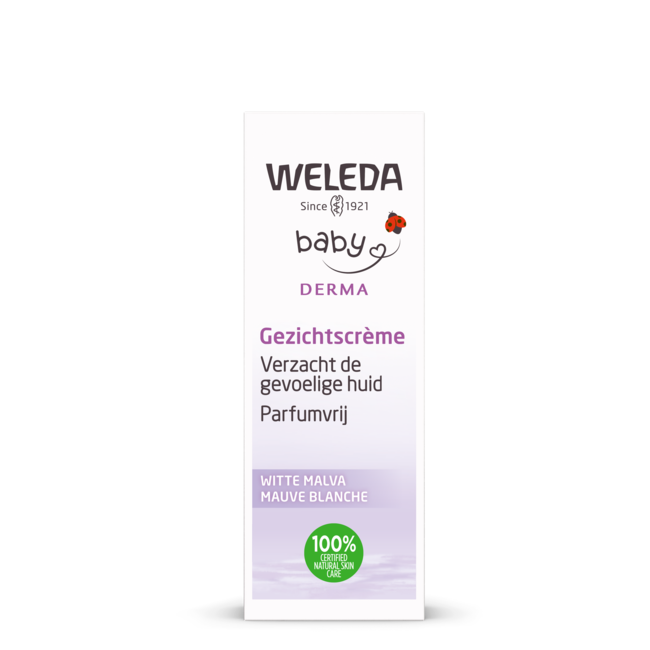 Weleda - Witte Malva - Gezichtscrème - 50 ml - Parfumvrij