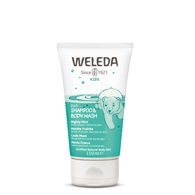 Weleda Kids - Shampoo & Bodywash - Coole Munt - 150 ml