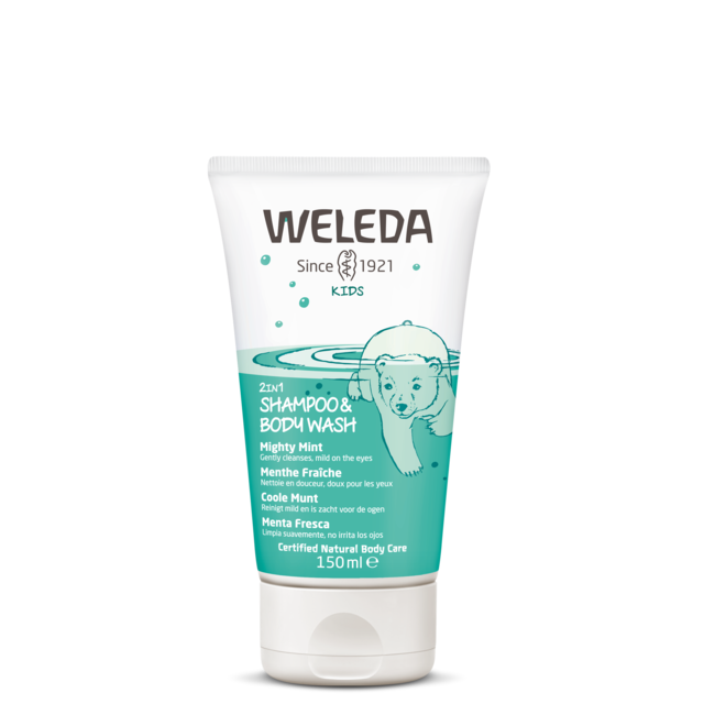 Weleda Weleda Kids - Shampoo & Bodywash - Coole Munt - 150 ml