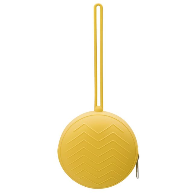 Dutsi - Siliconen Fopspeenhouder - Met rits - Universeel - Pastelblauw