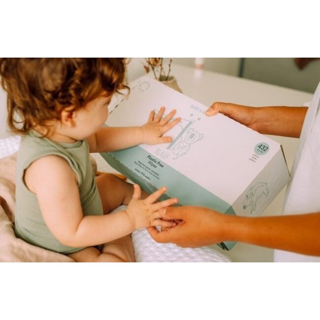 Naïf - Billendoekjes - 16 x 54 - 864 doekjes - Plastic vrije & Biologisch