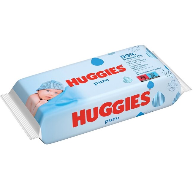 Huggies - Pure - Billendoekjes - 2016 babydoekjes - 36 x 56