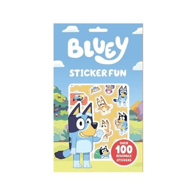 Bluey Bluey - Kinder Stickerboek - Meer dan 100 Grote Stickers - 3+ Jaar