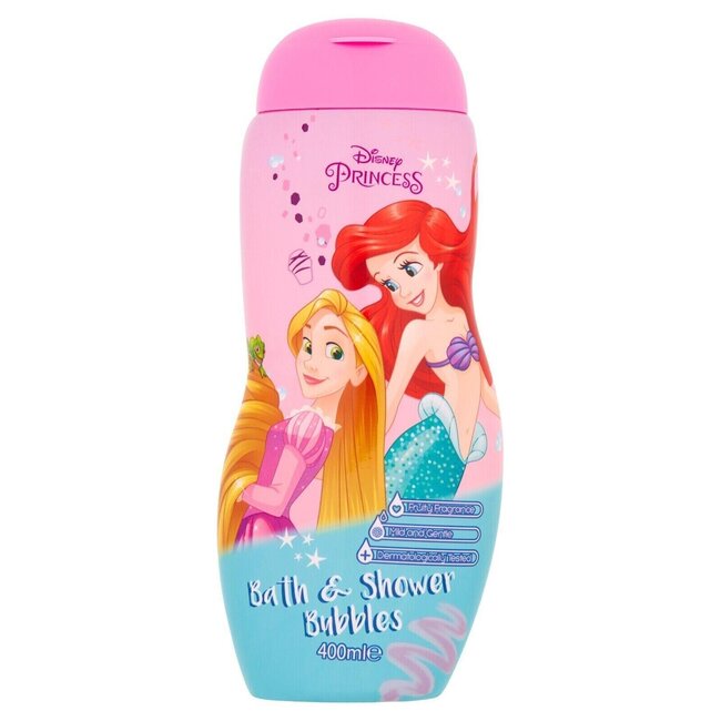 Disney Princess Ariël - Bad- en Douchegel voor Kinderen - 400ML - 3+ Jaar