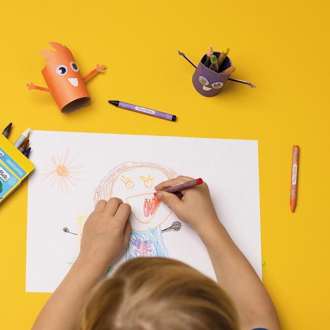 Paper Mate - Waskrijtjes - Set van 8 - 3+ Jaar