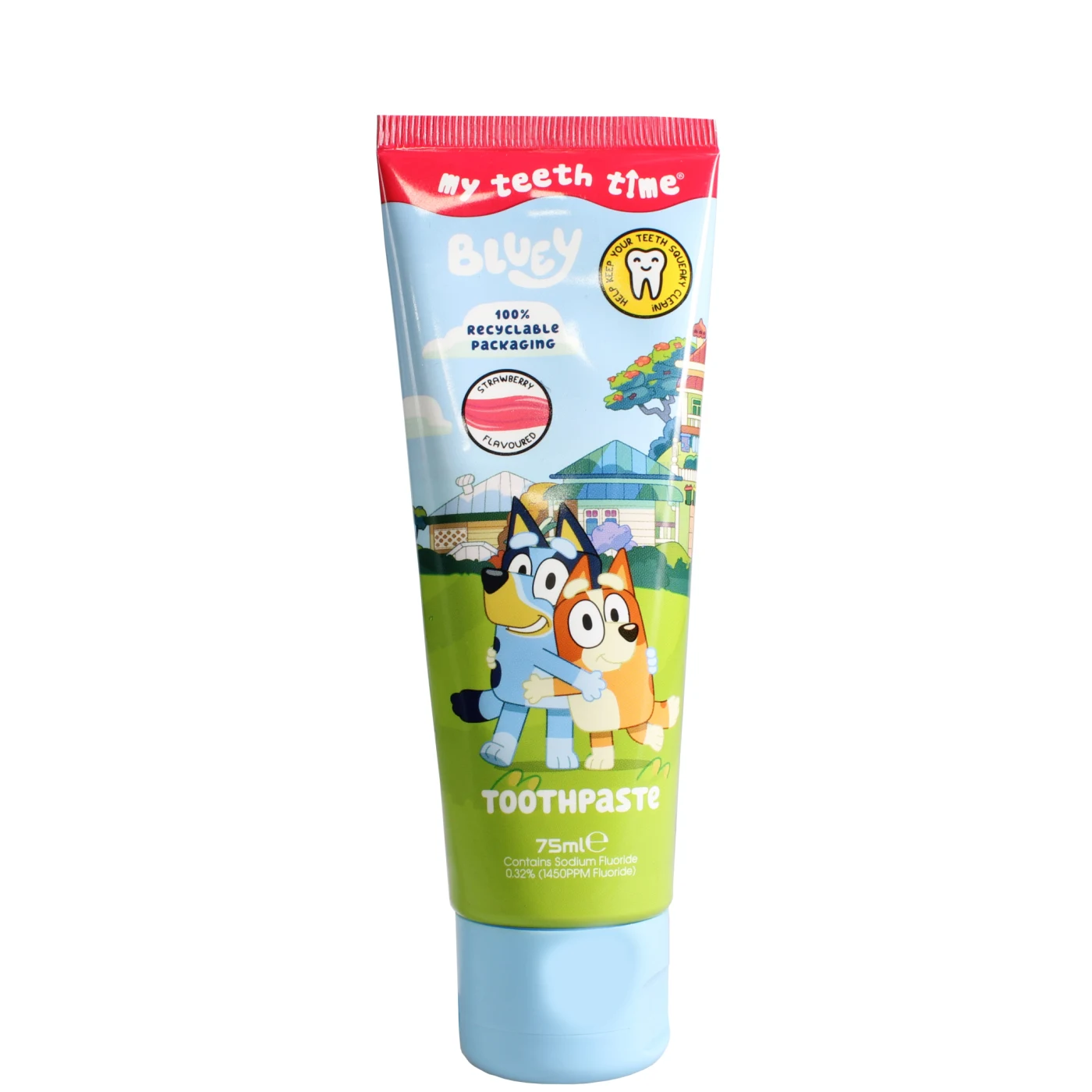 Bluey  Kinder Tandpasta - 75 ML - Aardbeiensmaak