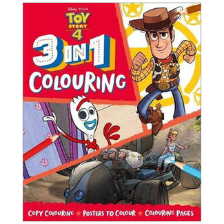 Disney Disney - Toy Story 4 - 3-in-1 Kleurboek - 3+ Jaar