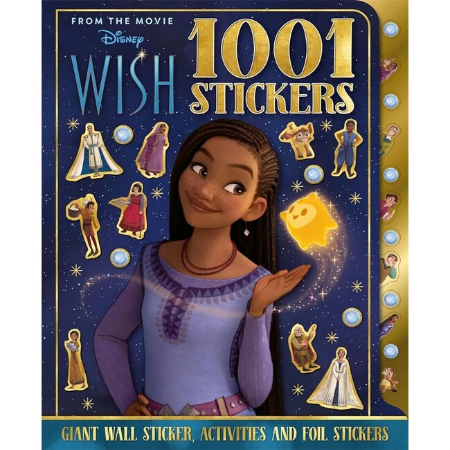 Disney - 1001 Stickers - Spelletjes - Kleurplaten & Meer - 3+ Jaar