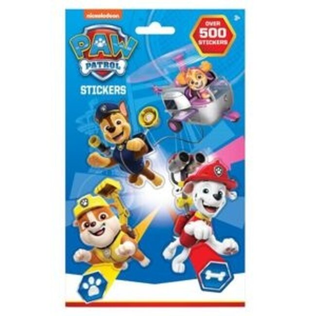 Nickelodeon Paw Patrol Nickelodeon - Paw Patrol - Stickerboek - Meer dan 500 Stickers