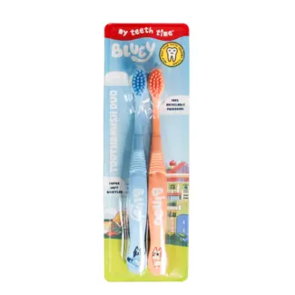 Bluey Bluey - Kindertandenborstel Set - 2 Stuks - 4+ Jaar