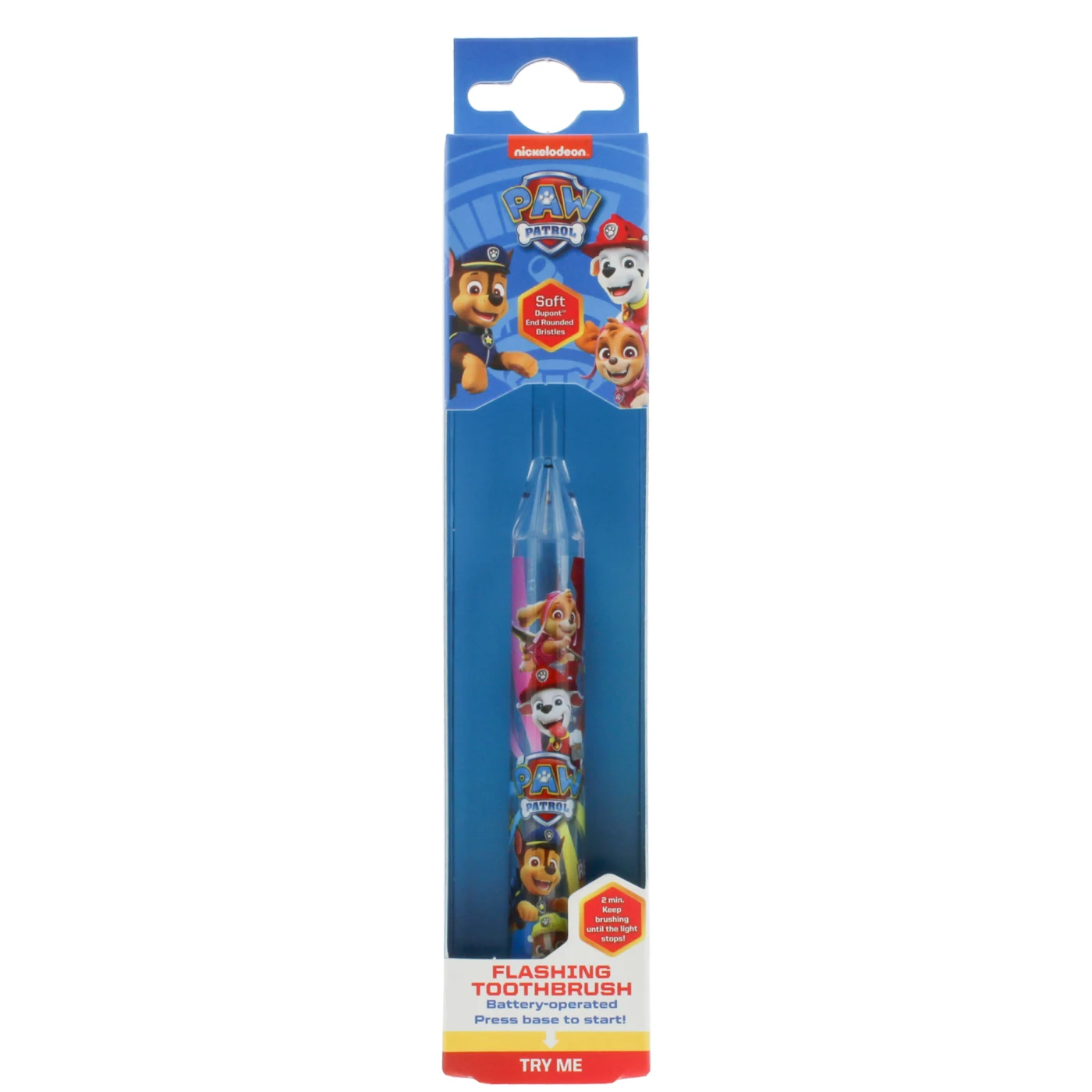 Paw Patrol  LED Lichtjes Tandenborstel - 3+ jaar - met Timer
