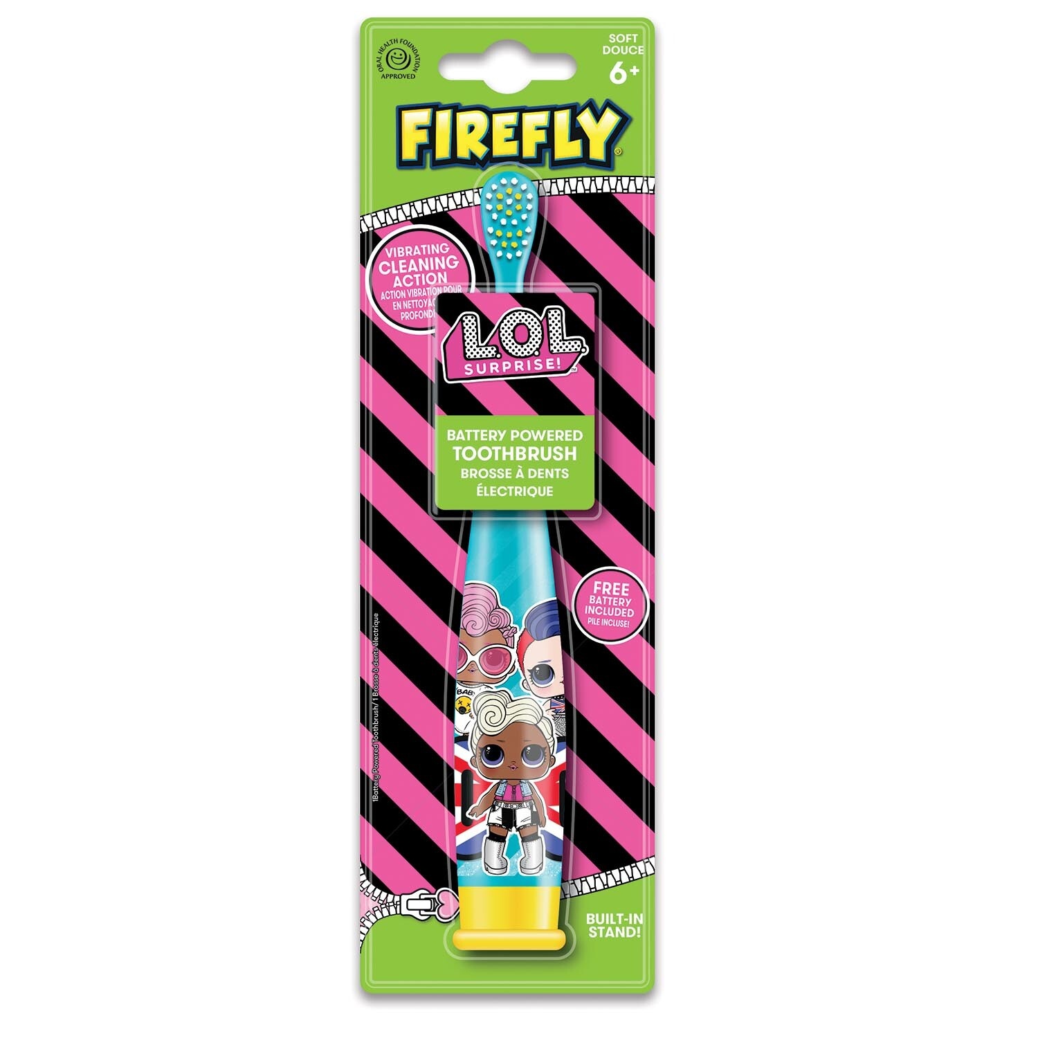 L.O.L Suprise FireFly - L.O.L Surprise - Elektrische Kinder Tandenborstel - 6+ Jaar