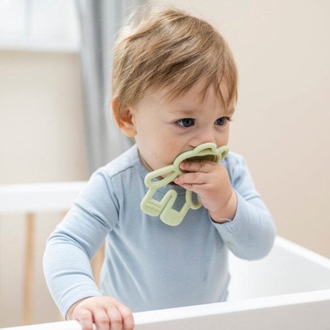 Nattou - Bijtring - Pop-it - Groen - 0+ Maanden