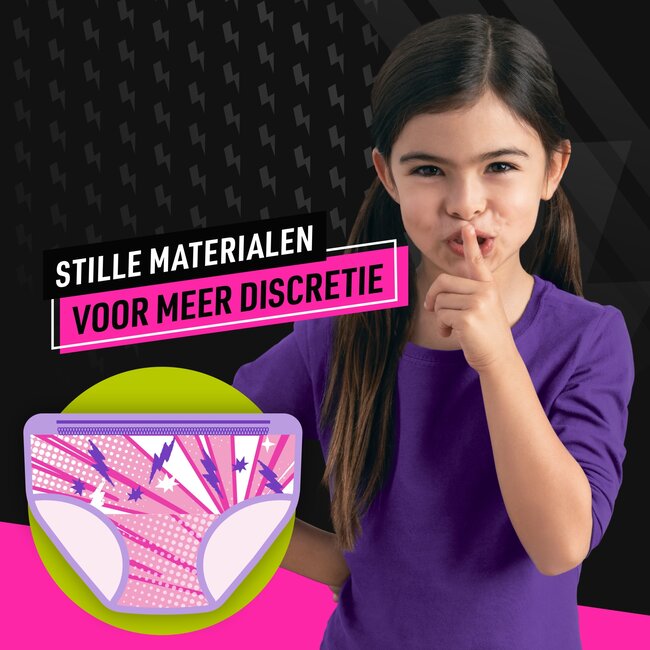 Pampers Ninjamas - Pyjama Pants Nacht  - Meisje - 8/12 jaar - Small Pack - 9 luierbroekjes