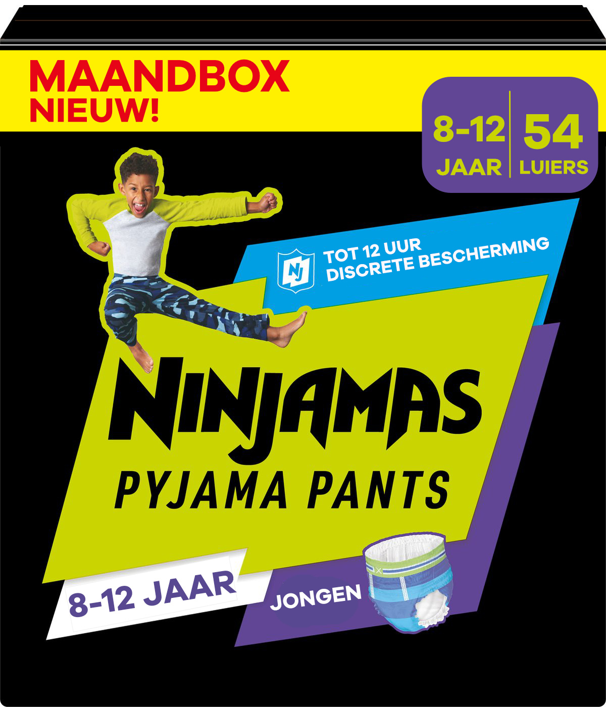 Pampers Ninjamas - Pyjama Pants Nacht - Jongen - 8/12 jaar