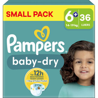 Pampers Pampers - Baby Dry - Maat 6+ - Small Pack - 36 luiers