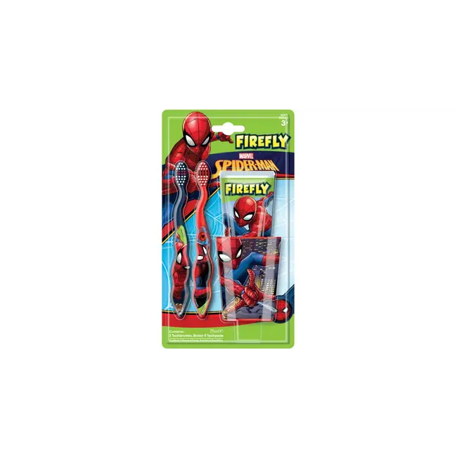 Firefly Spiderman - Marvel Firefly - Tandenpoets Set
