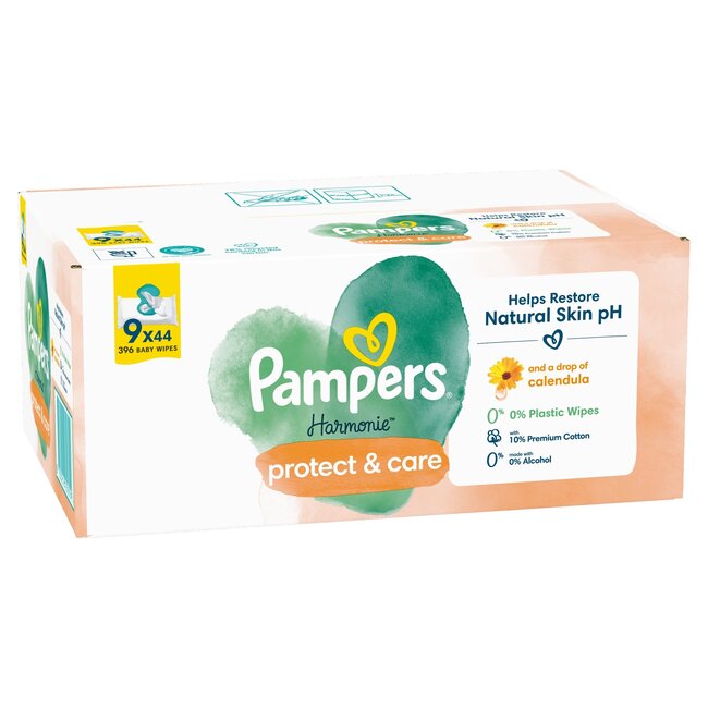 Pampers - Harmonie Protect & Care - Calendula - Billendoekjes - 1584 doekjes - 36 x 44