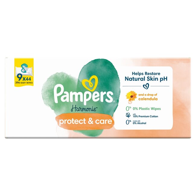 Pampers - Harmonie Protect & Care - Calendula - Billendoekjes - 2376 doekjes - 54 x 44