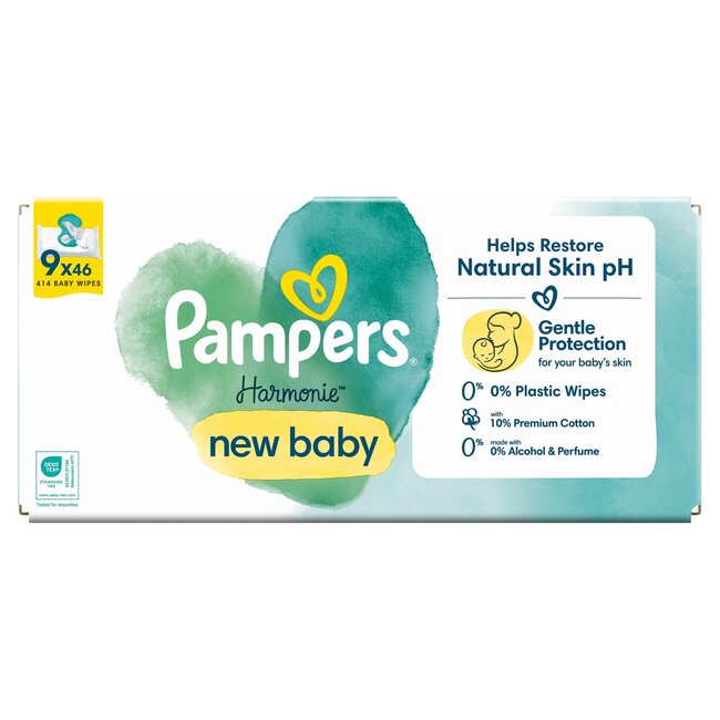 Pampers - Harmonie New Baby - Billendoekjes - 828 doekjes - 18 x 46