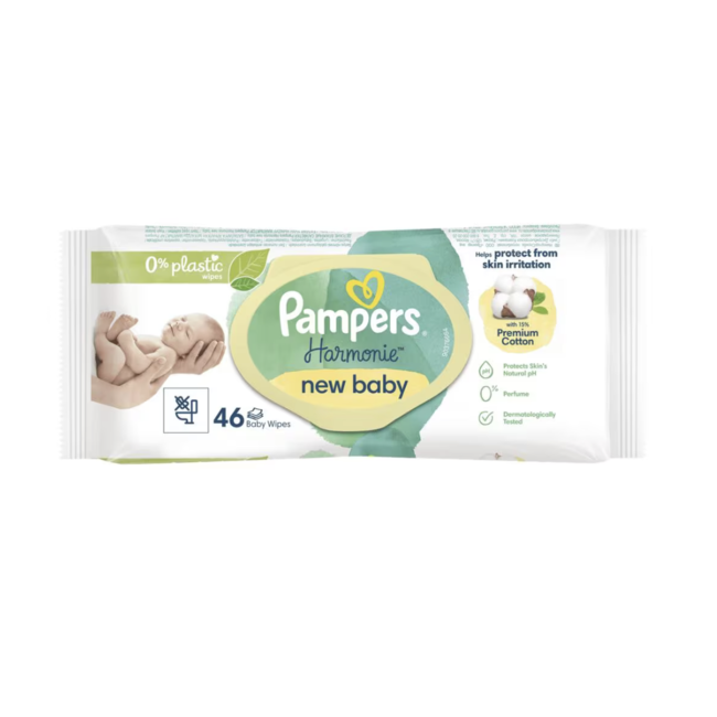 Pampers - Harmonie New Baby - Billendoekjes - 2484 doekjes - 54 x 46