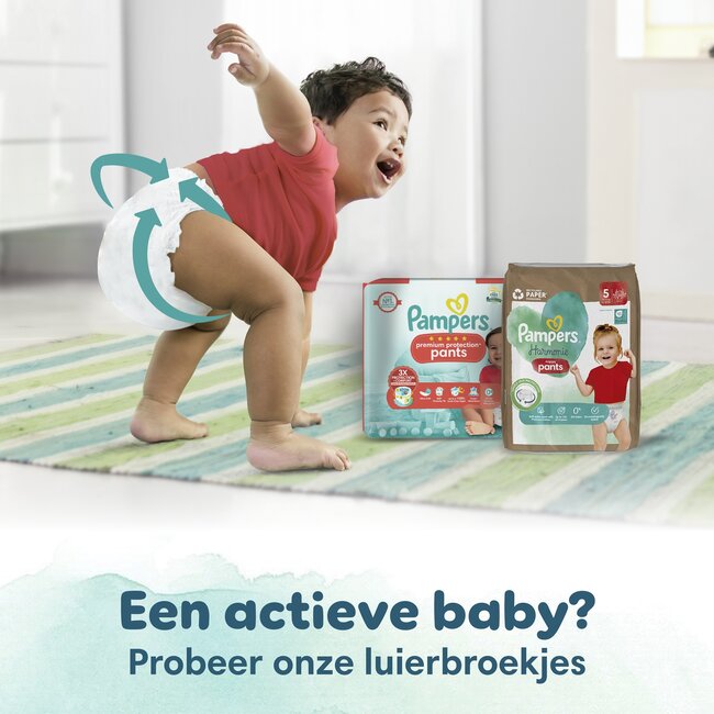 Pampers - Harmonie - Maat 4 - Mega Pack - 74 stuks - 9/14 KG