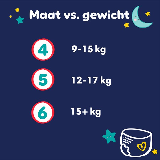 Pampers - Night Pants - Maat 6 - Maandbox - 138 stuks - 15+ KG