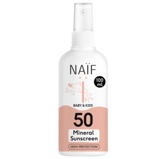 NAÏF Care B.V. Naïf - Minerale Zonnebrandspray - Baby & Kids - 100ML