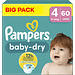 Pampers Pampers - Baby Dry - Maat 4 - Big Pack - 60 stuks - 9/14 KG