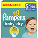 Pampers Pampers - Baby Dry - Maat 5+ - Mega Pack - 96 stuks - 12/17 KG