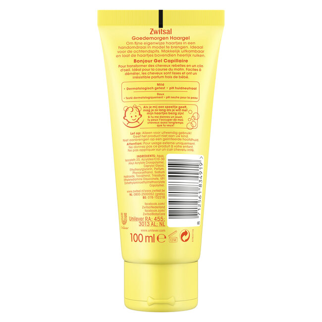 Zwitsal - Haargel Goedemorgen - 100ml